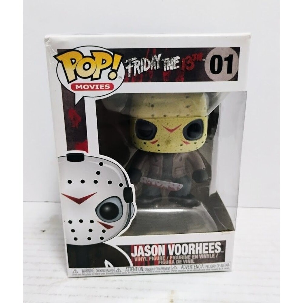 FUNKO POP! MOVIES FRIDAY THE 13TH JASON VOORHEES #01 NIB NEW IN BOX